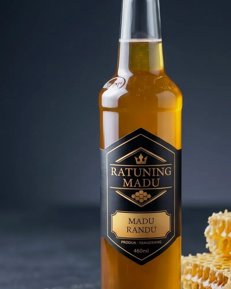 Botol Madu Randu RATUNING MADU 460 ml